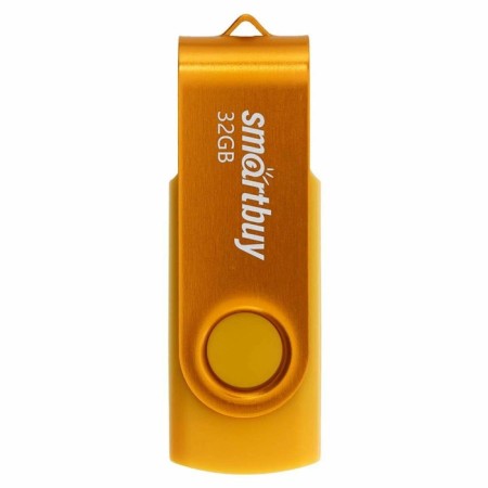 Flash drive Smartbuy Twist, 32 GB, USB 2.0, th Up 25 MB/s, PLO up to 15 Mb/s, yellow-1
