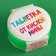 Chewing gum "from sour mines" with acidic powder, taste: strawberries, watermelon, stake, 15 g.