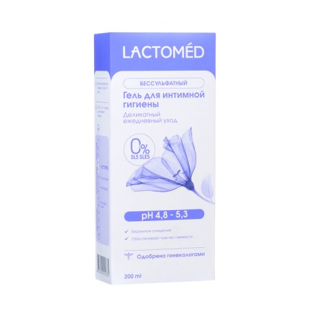 Gel for intimate hygiene "Laktomed", delicate daily care, 200 ml-2