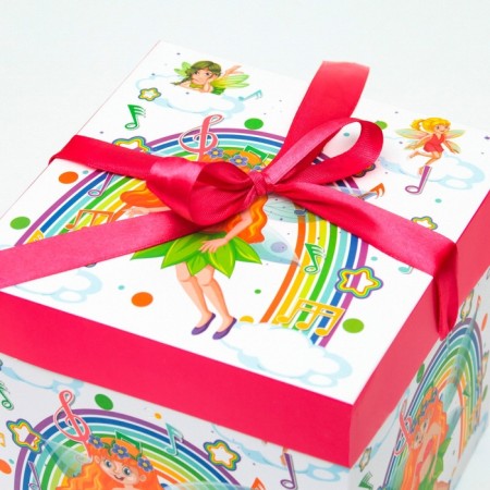 Self -charged box "Children's" Fairy 15x15x15 cm-2
