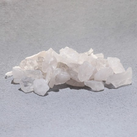 Set for creativity "White quartz", crystals, 100 g, fraction 1-2 cm-1