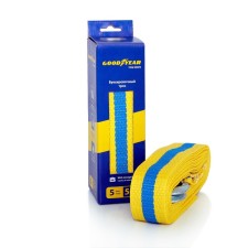 Bug cable goodyear 5 t, 5 m x 5 cm, 2 hooks, bag bag