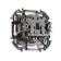 LEGRAND Inspiria, 2K+s outlet, with curtains, 16 A, 250 V, anthracite