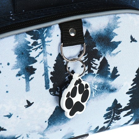 School satchel on the castle, 37 x 25 x 14 cm, Erich Krause Ergoline 15l, Timber Wolf 60086-9