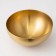 Salette bowl sphere, 3.4 l, d = 24 cm, stainless steel, gold