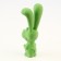Bruttail toy for dogs from latex "Dog", 17 cm, green