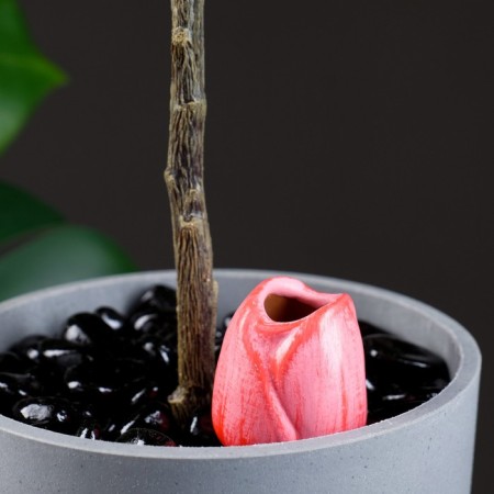 Soil irrigator for home flowers and garden "Tulip" Kungur ceramics, 30ml, 5cm, mix
