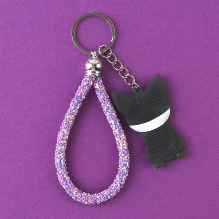 Keychain for keys "take me on the handles", 12 x 3.5 cm-3