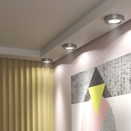 Ceiling accent Elektrostandard, RAMP 9 watts, 104x104x22 mm, IP20-3