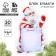 Block of paper with tear -off sheets "Santa Claus", 30 liters