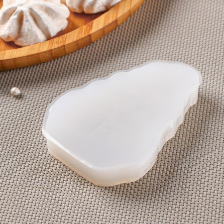 Silicone Mold "Snowman", 9.5 × 6.5 cm, the color is transparent-3