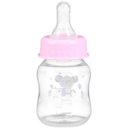 A bottle for feeding, 60 ml, +3 months., Mix color (3pcs packing)-7