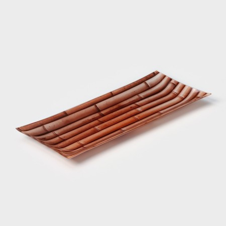 Set of glass dishes "Golden Bamboo"-3