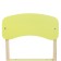 Wooden chair, children's, adjustable, yellow color