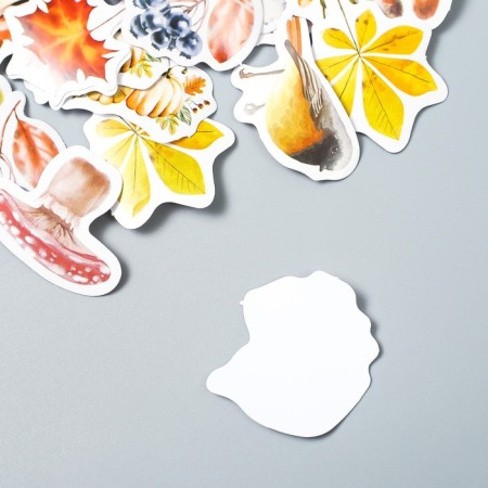 Stickers for creativity "Autumn Forest" set of 46 pcs 4.4x4.4x1.1 cm-2