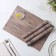 Set of serving napkins on the table "tree", 4 pcs, 45 × 30 cm, brown color