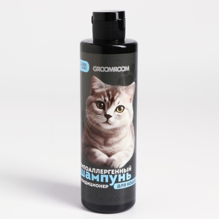 Hypoallergen shampoo for cats, 250 ml-6