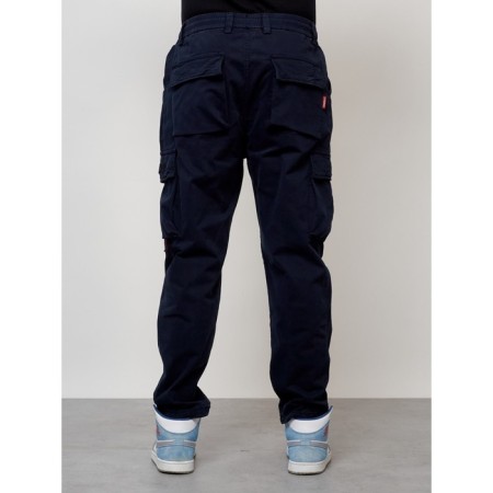 Cargo jeans, size 56, dark blue color-7