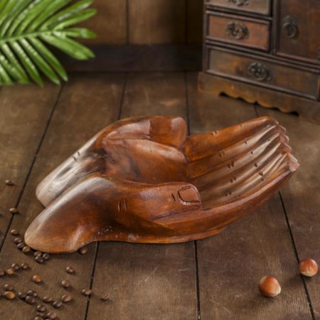 Souvenir tree "Ladushi" brown color 30x20x8 cm-1