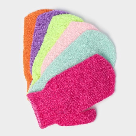 Washcloth - mittens of massage shares, 17 × 12 cm, color mix-4