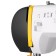 Sewing machine KitFort KT-6057, 70 watts, 23 operations, semiautomatic device, white-hourly