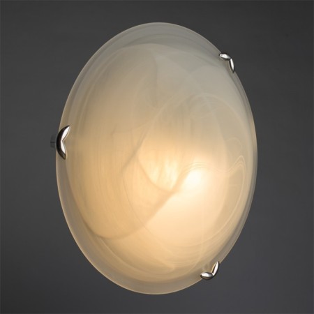 Symphony 1x60W E27 lamp, chrome 30x30x10 cm-1