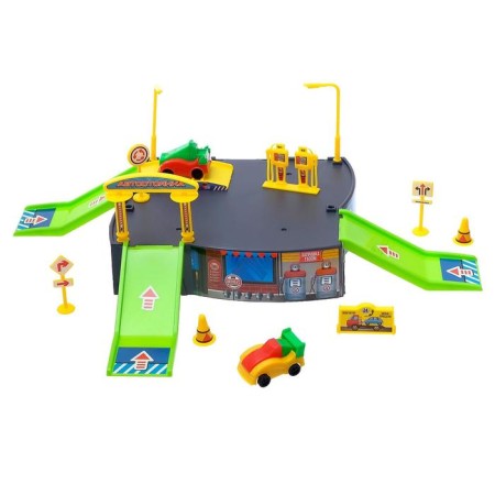 Parking Children's Garage, 2 cars, accessories-1