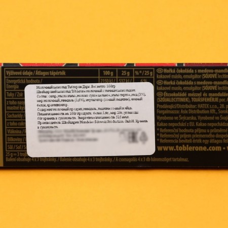 Chocolate Toblerone Dark Chocolate, 100 g-2