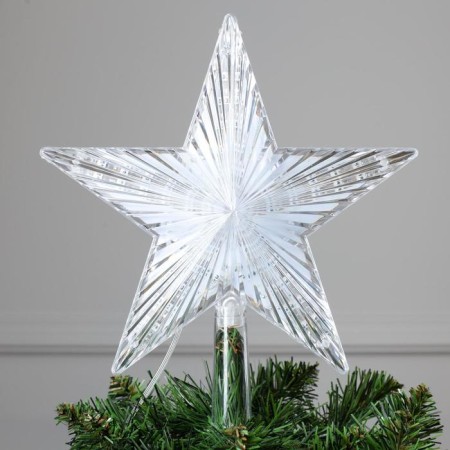 LED elbow for the tree "Star White" 22 cm, 30 LED, wire 2 meters, 220 V, glow red glow-1