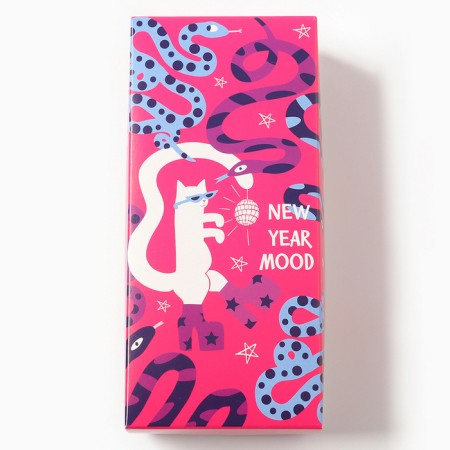 Набор женских носков KAFTAN New year mood р. 36-39 (23-25 см), 5 пар-4