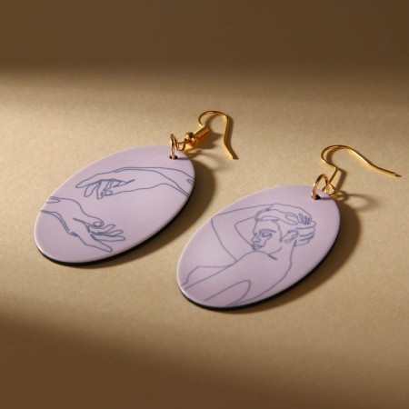 Earrings "Lady -Boss"-2