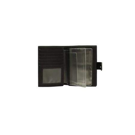 Portmone with a block for rights and a department for a Camel passport, black color-3