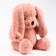 Soft toy "Bunny", 23 cm, dark pink color