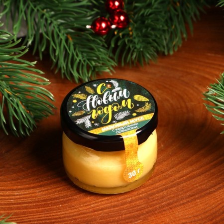 Honey mousse "Happy New Year", with cedar nuts, 30 g-1
