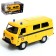 Metal machine "UAZ 3962. Police", inertia, 1:24, light and sound