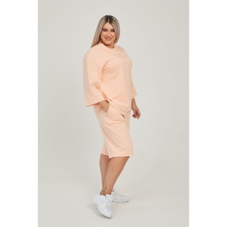 Female suit, size 54, powder color-3