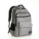 Youth backpack on lightning, 2 departments, 4 pockets, gray color