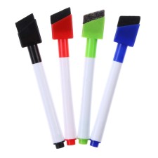 Markers with a magnet, colored, water -based, set 4 pcs.
