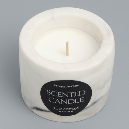 Candle in concrete aromatic "changryl", soy wax-5