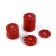 A set of chips with a face value of 5. Plain, red, in a set 25 pcs.