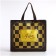 Bag without fasteners, brown color
