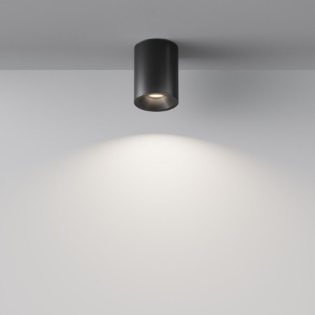 Technical C029CL-01B, 1xGU10, 50W, 8.5x8.5x1.5 cm lamp, black color, black-3