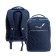 Youth backpack 40 x 28 x 16 cm, Grizzly, ergonomic back, laptop compartment, blue