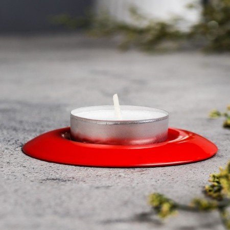 Summary Metal for a teaspoon, 7.5 cm, red