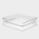 Form for baking and baking of heat -resistant glass rectangular shade, 3 l, 34.5 × 28.5 × 4.6 cm