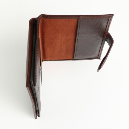 Cover 2 in 1, for auto documents and passports on a magnet, brown color-4