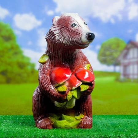 Garden figure "Barsuk" Brown, 41x23x42cm