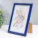 Photo frame Plastic "Mira" 15x20 cm, blue (plastic screen)