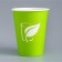 Paper glass "Green Logo" for hot drinks, 350 ml, diameter 90 mm