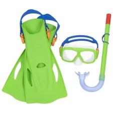 Sureswim swimming set: mask, flippers, tube, 7-14 years old, color mix, 25019 Bestway